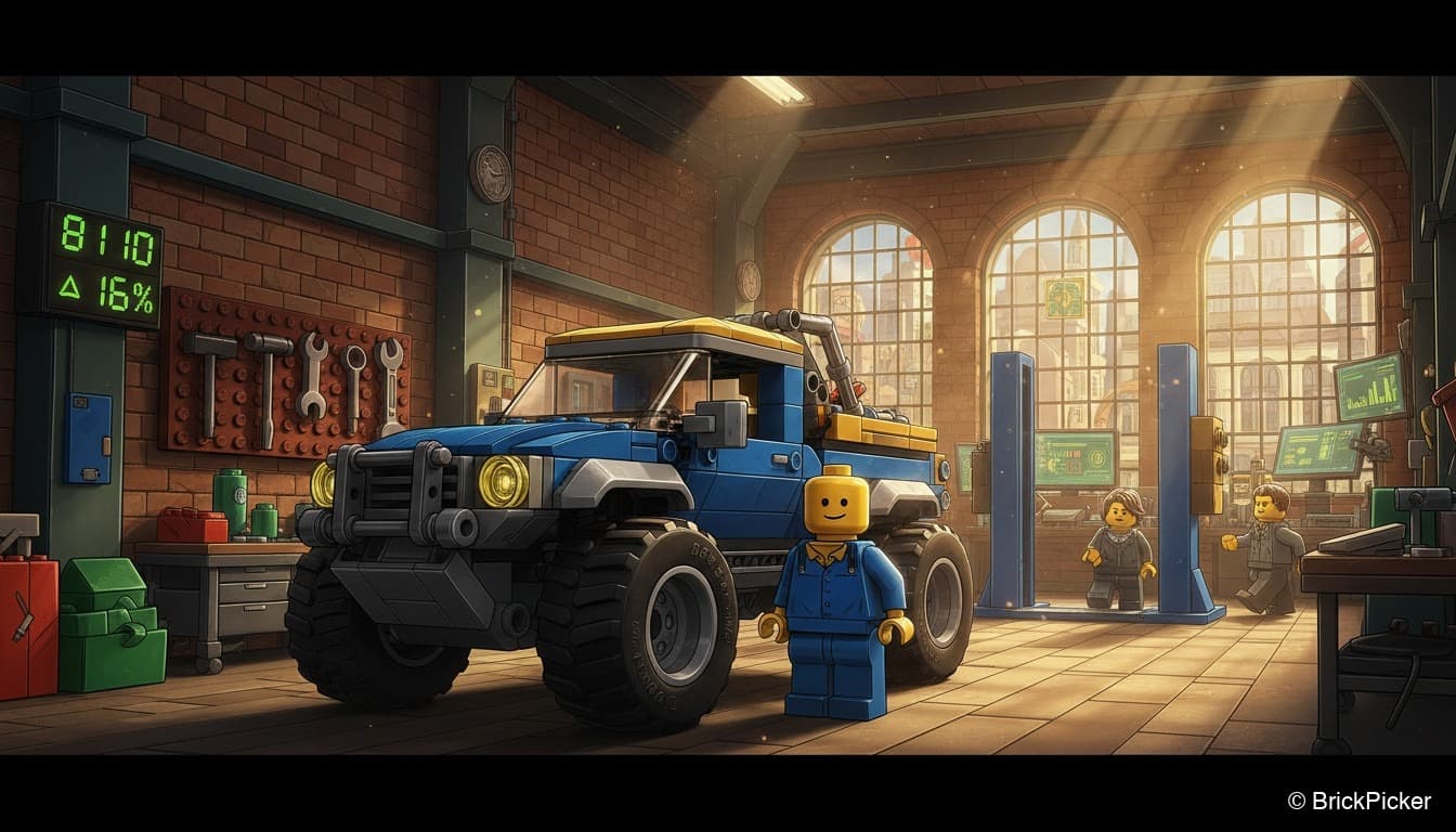 Investment Analysis of the LEGO Technic 8110 Mercedes-Benz UNIMOG U400