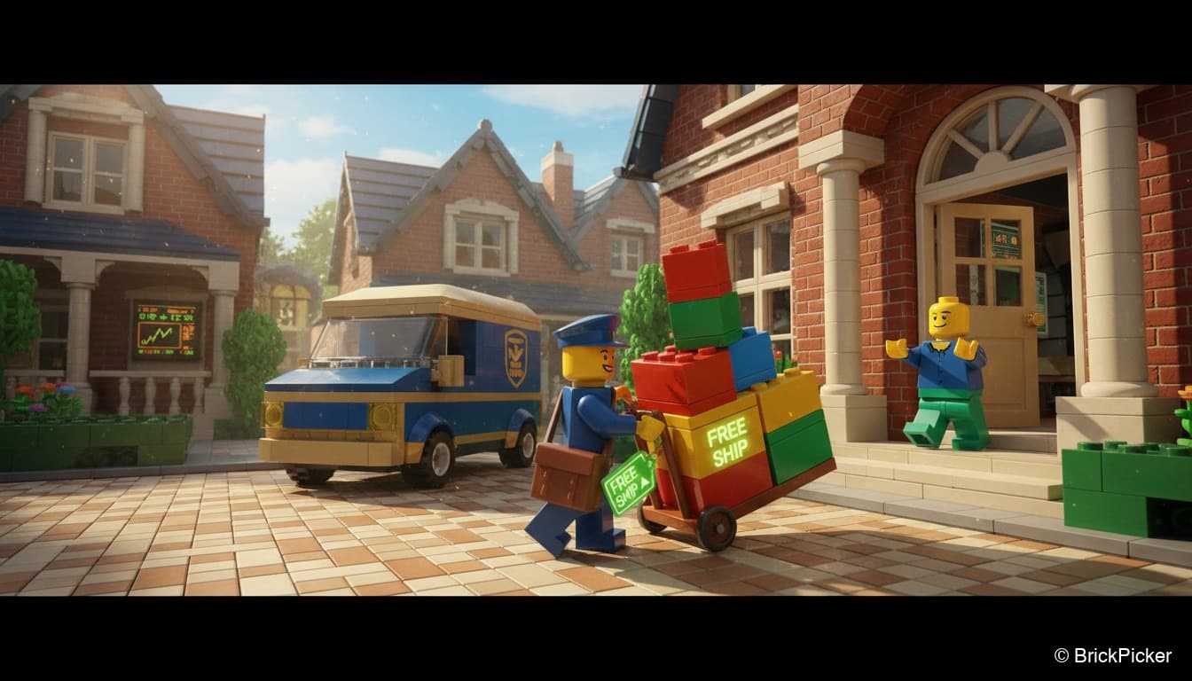 Free Shipping from LEGO S@H