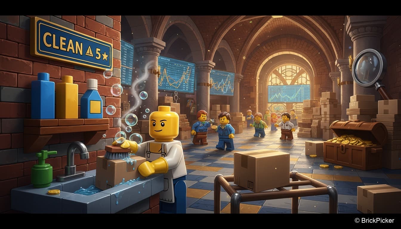 The Art of Cleaning LEGOs