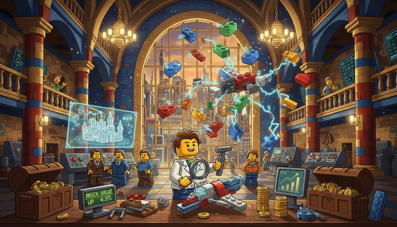 How to Part Out a LEGO Set: 70803 Cloud Cuckoo Palace