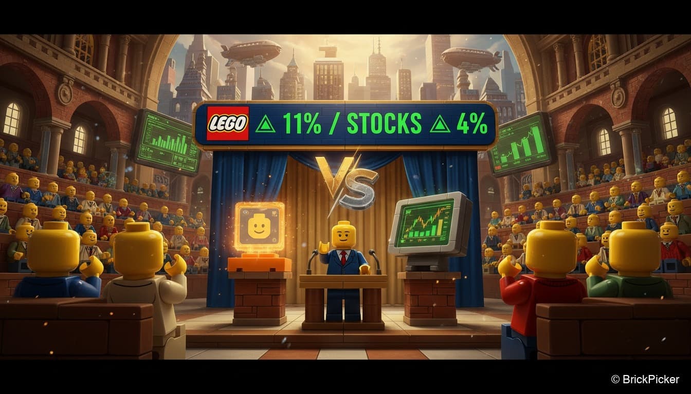 Are LEGO Bricks a Better Investment Than Stocks?
