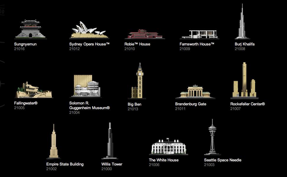 Lego architect sets hotsell