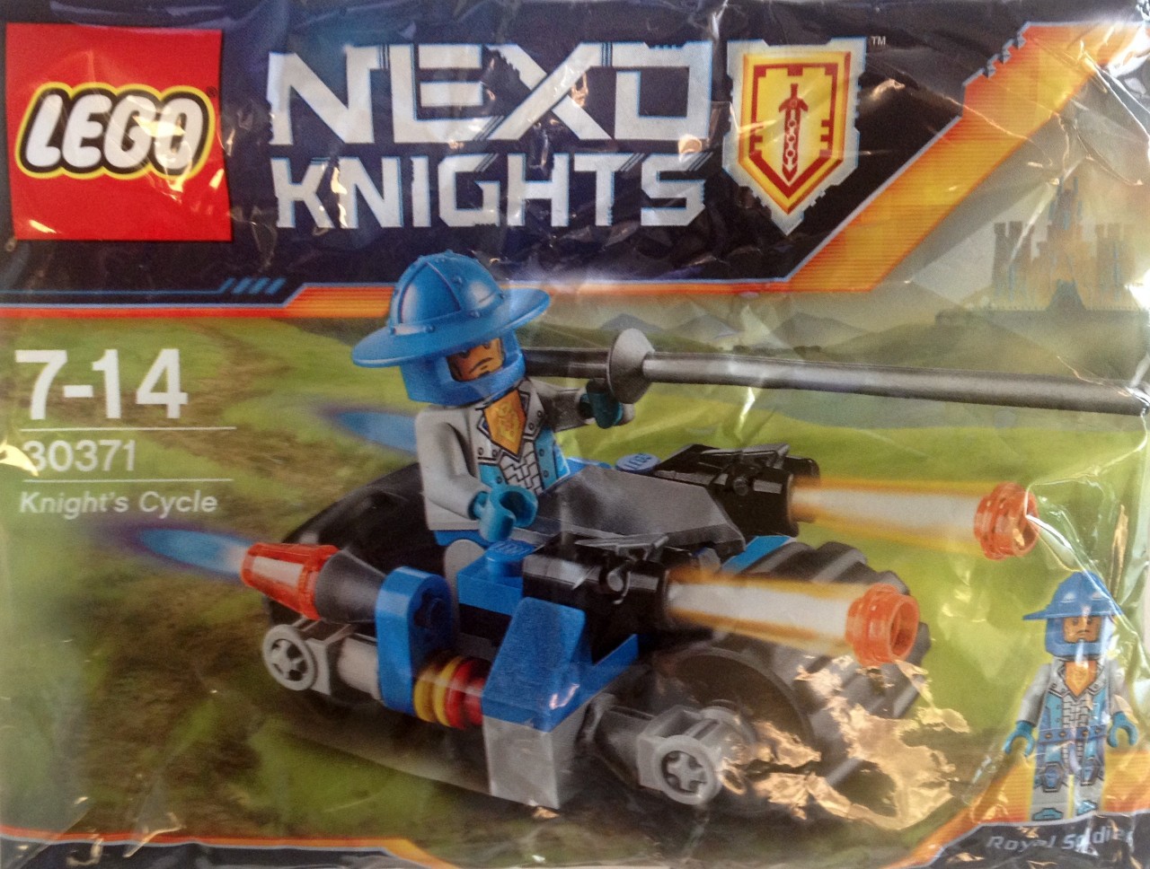 30371 Knights "Knight's Cycle" Polybag - LEGO News - BRICKPICKER