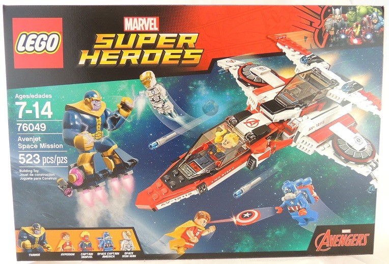 lego 76049 marvel super heroes avenjet space mission